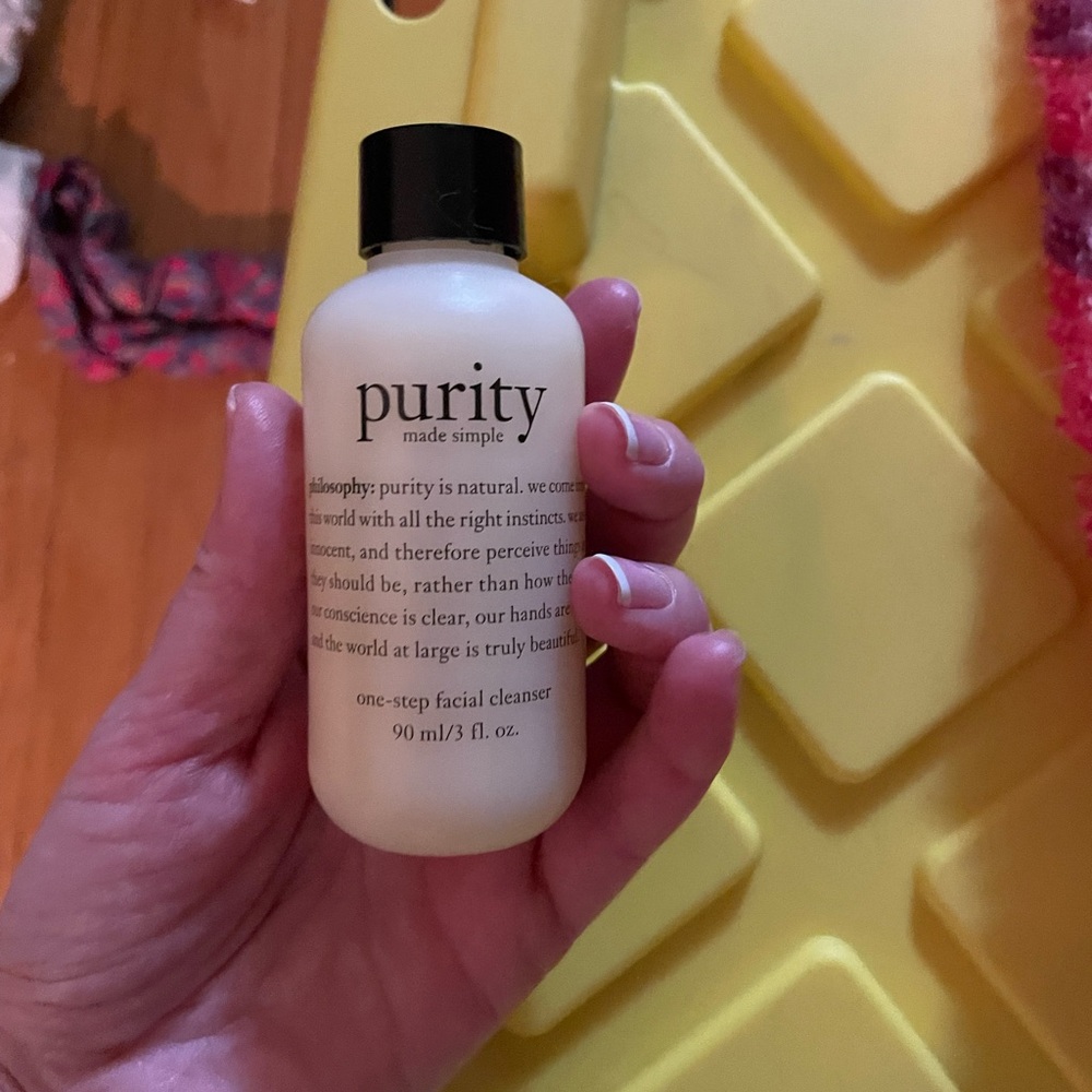 Barely used Philosophy Purity facial Cleanser
